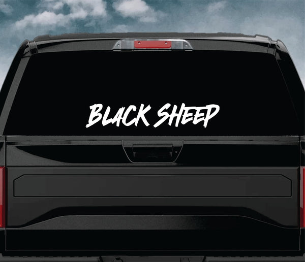 Black Sheep Windshield JDM Diesel Turbo Vinyl Decal Sticker Car Truck Black Sheep Windshield JDM Diesel Turbo Vinyl Decal Sticker Car Truck