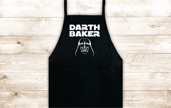 Darth Baker Apron Star Wars Fan Novelty Apron Dad's BBQ Apron Baking Apron  Father's Day Birthday Gift for Him Christmas Gift 