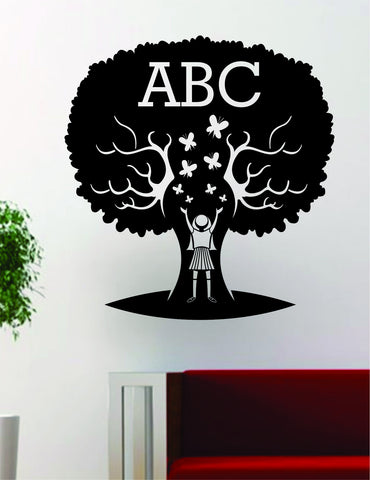 ABC Tree School Teacher Design Decal Sticker Wall Vinyl Decor - boop decals - vinyl decal - vinyl sticker - decals - stickers - wall decal - vinyl stickers - vinyl decals