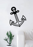 Anchor V8 Decal Sticker Wall Vinyl Art Home Decor Room Bedroom Teen Ocean Beach Boat Nautical Adventure Travel Teen Nursery Kids