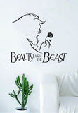 Beauty and the Beast Decal Wall Vinyl Art Decor Bedroom Living Room Decor Movies Teen Girls Disney Nursery