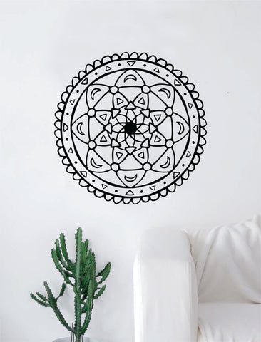 Boho Design V2 Decal Sticker Wall Vinyl Art Home Decor Teen Beautiful Yoga Namaste Mandala