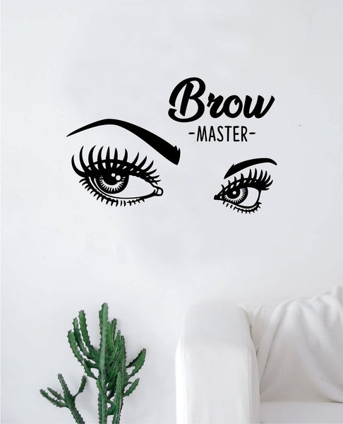 Lashes Logo Wall Decal Sticker Vinyl Home Decor Bedroom Art Make Up Co –  boop decals