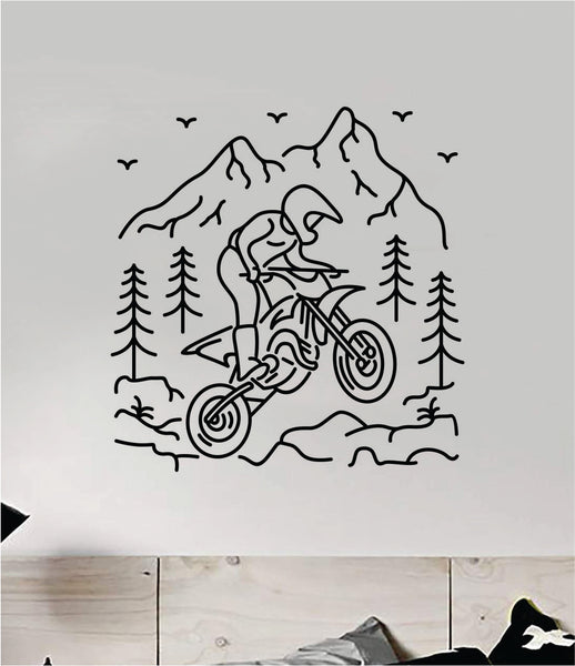 Motorcycle V5 Moto Auto Bike Wall Decal Sticker Vinyl Art Bedroom Room  Decor Teen Boy Girl Race