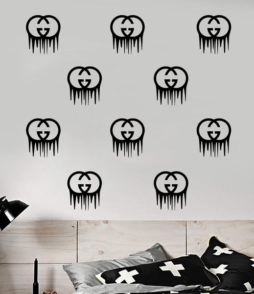 Gucci Logo Pattern Set of 20 Wall Decal Home Decor Bedroom Room Vinyl –  boop decals
