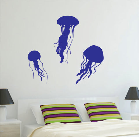 3 Jellyfish Design Animal Decal Sticker Wall Vinyl Decor Art - boop decals - vinyl decal - vinyl sticker - decals - stickers - wall decal - vinyl stickers - vinyl decals