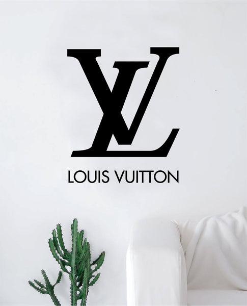 Louis Vuitton Drip Wall Decal Home Decor Bedroom Room Vinyl Sticker Art  Quote Designer Brand Luxury Girls Cute Expensive LV