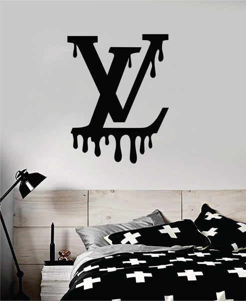 Louis Vuitton Logo V2 Wall Decal Home Decor Bedroom Room Vinyl