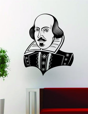 William Shakespeare Poet Design Decal Sticker Wall Vinyl Decor Art