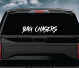 Bag Chasers V2 Car Decal Truck Window Windshield Banner JDM Sticker Vinyl