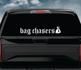 Bag Chasers V3 Car Decal Truck Window Windshield Banner JDM Sticker Vinyl