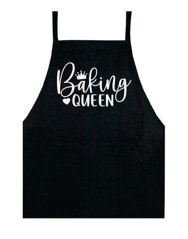 Baking Queen Apron Bbq Barbeque Cook Grill Chef Bake Food Funny Gift Men Girls Mom Dad Gift