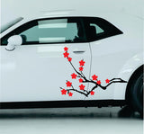 Cherry Blossom Tree Car Decal Truck Window Windshield Banner JDM Sticker Vinyl