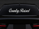 Country Raised Car Decal Truck Window Windshield Banner JDM Sticker Vinyl