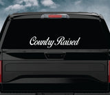 Country Raised Car Decal Truck Window Windshield Banner JDM Sticker Vinyl