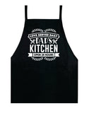 Dad's Kitchen Apron Kitchen Bbq Barbeque Cook Grill Chef Bake Food Funny Gift Men Girls Mom Dad Gift