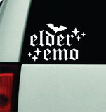Elder Emo V5 Car Decal Truck Mirror Window Windshield Bumper Sticker Men Girls Music Blegh Goth Hardcore Metal