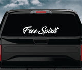 Free Spirit Car Decal Truck Window Windshield Mirror Banner JDM Sticker Vinyl Men