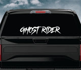 Ghost Rider Car Decal Truck Window Windshield Banner JDM Sticker Vinyl
