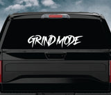 Grind Mode Car Decal Truck Window Windshield Banner JDM Sticker Vinyl