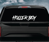 Holler Boy HB Car Decal Truck Window Windshield Banner JDM Sticker Vinyl