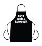 Hot Grill Summer Apron Kitchen Bbq Barbeque Cook Grill Chef Bake Food Funny Gift Men Girls Mom Dad
