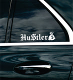 Hustler Car Decal Bumper Sticker Truck Mirror Window Windshield Funny Men