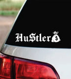 Hustler Car Decal Bumper Sticker Truck Mirror Window Windshield Funny Men