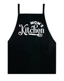 Mom's Kitchen V2 Apron Kitchen Bbq Barbeque Cook Grill Chef Bake Food Funny Gift Men Girls Mom Dad Gift