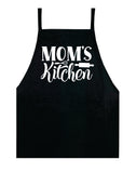 Mom's Kitchen Apron Kitchen Bbq Barbeque Cook Grill Chef Bake Food Funny Gift Men Girls Mom Dad Gift