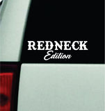 Redneck Edition V2 Car Decal Truck Mirror Window Windshield Bumper Sticker Men Girls Funny Meme