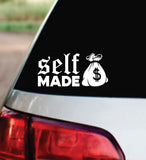 Self Made V2 Decal Bumper Sticker Truck Mirror Window Windshield Men JDM