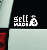 Self Made V2 Decal Bumper Sticker Truck Mirror Window Windshield Men JDM