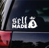Self Made V2 Decal Bumper Sticker Truck Mirror Window Windshield Men JDM