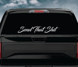 Locally Hated V5 Car Decal Truck Window Windshield Banner JDM Sticker Vinyl Quote Funny Sadboyz Racing Club Meets