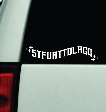 Stfuattdlagg Car Decal Truck Mirror Window Windshield Bumper Sticker Men Girls Funny Books