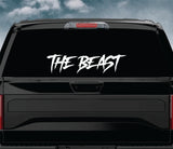 The Beast V2 Car Decal Truck Window Windshield Banner JDM Sticker Vinyl