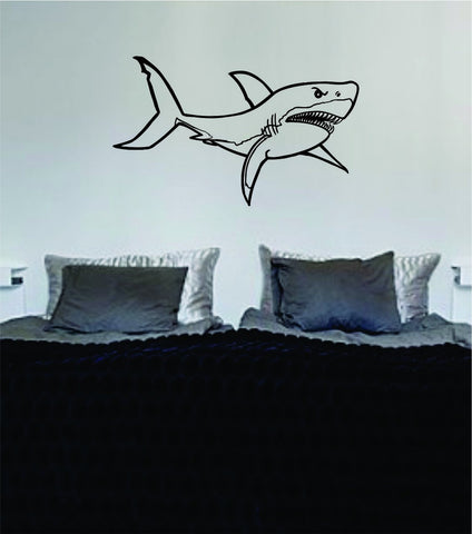 Shark Version 8 Design Animal Decal Sticker Wall Vinyl Decor Art