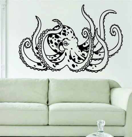 Octopus Version 6 LARGE Ocean Beach Animal Design Decal Sticker Wall Vinyl Decor Art - boop decals - vinyl decal - vinyl sticker - decals - stickers - wall decal - vinyl stickers - vinyl decals