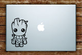 Baby Groot Laptop Apple Macbook Quote Wall Decal Sticker Art Vinyl Movies Guardians of the Galaxy Cute