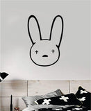 Bad Bunny Logo Wall Decal Home Decor Sticker Vinyl Bedroom Room Quote Spanish Music Reggaeton Girls Funny Teen