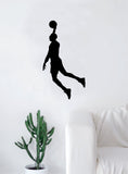 Basketball Dunk V2 Wall Decal Quote Vinyl Sticker Decor Bedroom Living Room Teen Kids Nursery Sports NBA Ball is Life Dunk