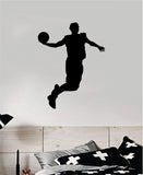 Basketball Dunk V5 Wall Decal Quote Vinyl Sticker Decor Bedroom Room Teen Kids Sports NBA Hoops