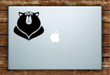 Bear Face Laptop Apple Macbook Quote Wall Decal Sticker Art Vinyl Animal Grizzly