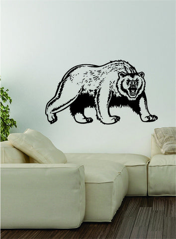 Bear v2 Wall Decal Sticker Vinyl Art Home Decor Decoration Wild Animal Grizzly