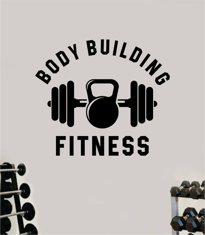 Body Building Fitness Gym Wall Decal Home Decor Bedroom Room Vinyl Sticker Art Teen Work Out Quote Beast Lift Strong Inspirational Motivational Health School