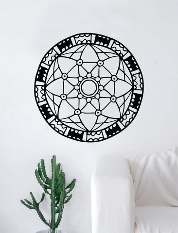 Boho Design V1 Decal Sticker Wall Vinyl Art Home Decor Teen Beautiful Yoga Namaste Mandala