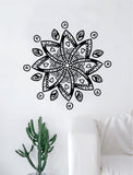 Boho Design V4 Decal Sticker Wall Vinyl Art Home Decor Teen Beautiful Yoga Namaste Mandala