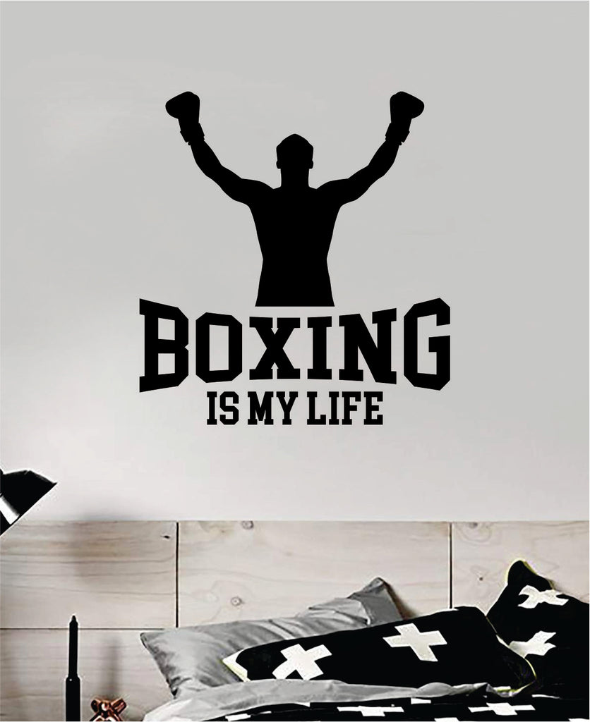 Vinyl Boxing Home Decor, Boxing Decoration Room