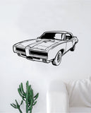 Classic Car Decal Sticker Bedroom Living Room Wall Vinyl Art Home Decor Teen Nursery Vintage Man Cave Auto